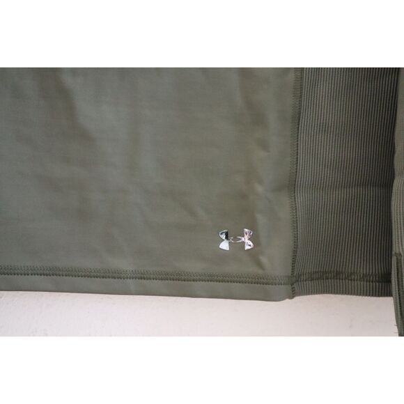 Under Armour 1381749 Women's Sz M Green Coldgear Infrared Funnel Neck Shirt - Picture 6 of 12
